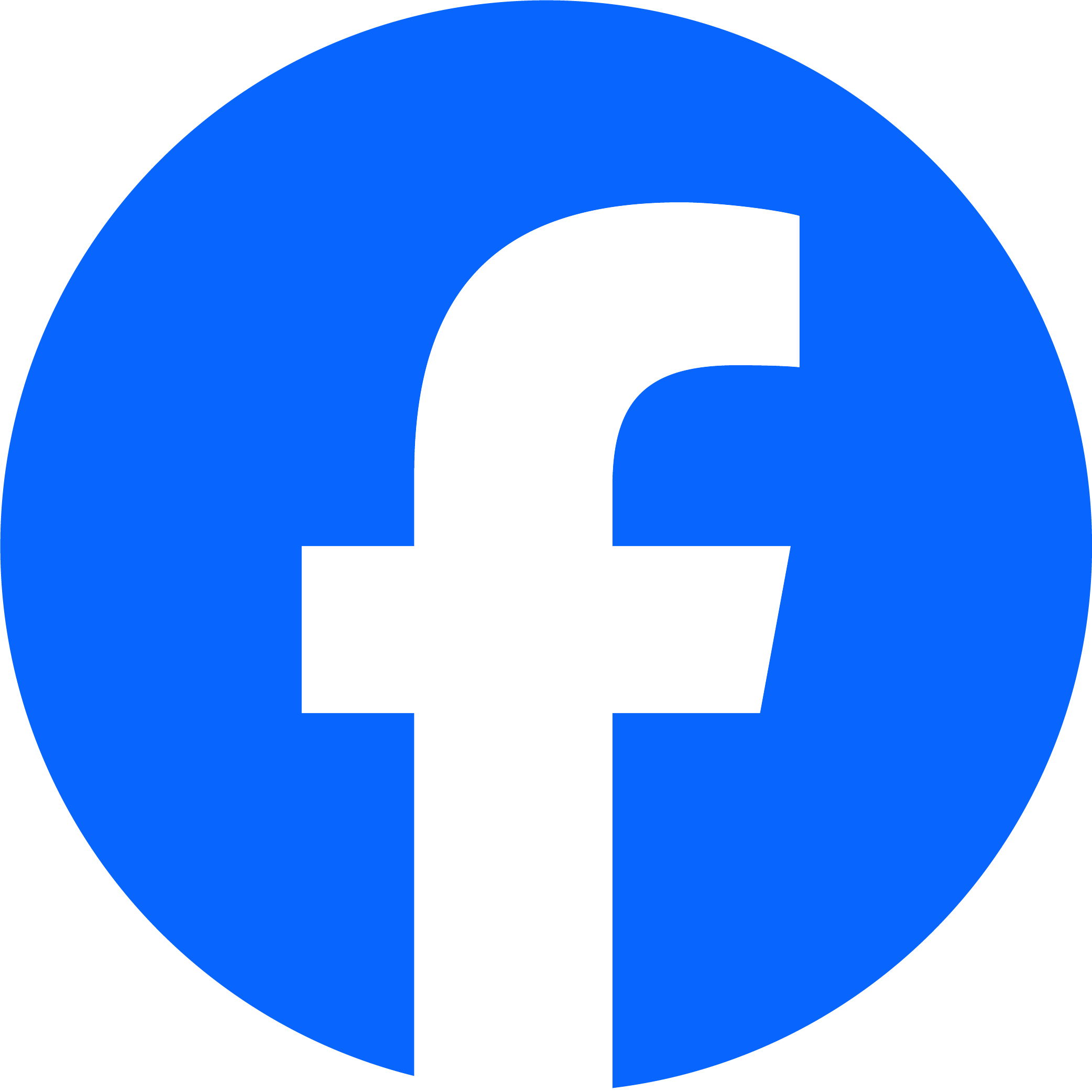Facebook Logo in weiß